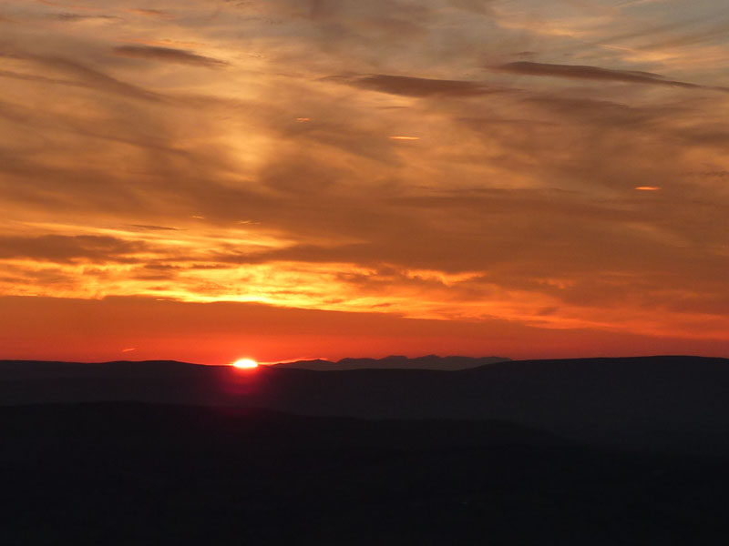 Pendle Sunset